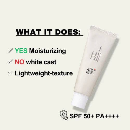 Beauty of Joseon Relief Sun: Rice + Probiotics 50ml