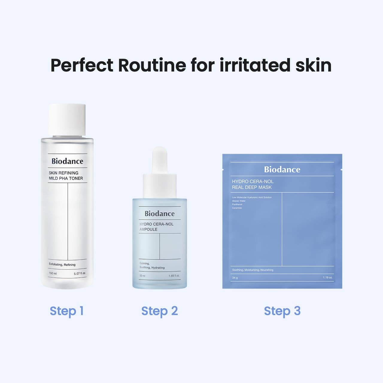 BIODANCE Hydro Cera-nol Real Deep Mask (1 or 4-mask options)